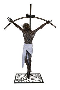 Jesus - Skulptur von Angelo Monitillo