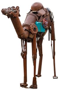 Kamel - Skulptur von Angelo Monitillo